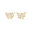 Women Bettina ButterFly Golden Earring