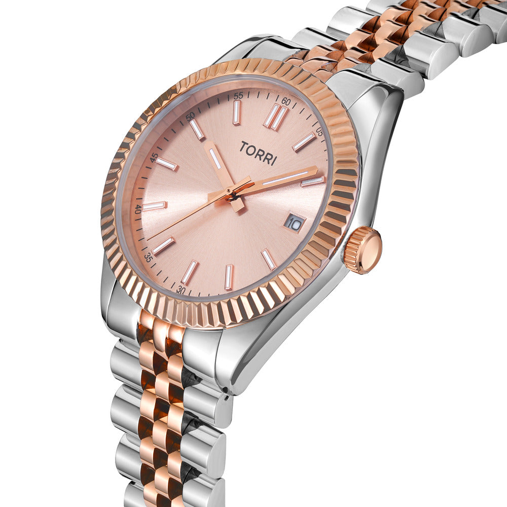 Women Rose Gold 34mm Watch