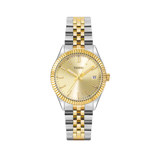 Women Gold 34mm Watch