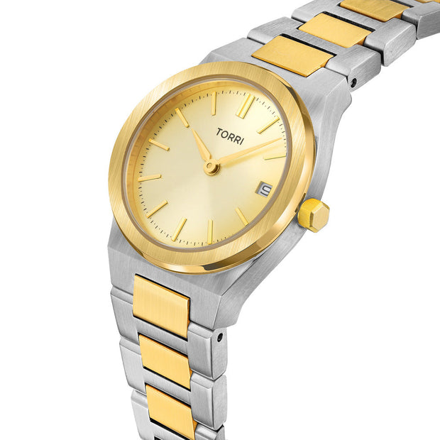 Women Gianni Silver/Gold 28mm Watch