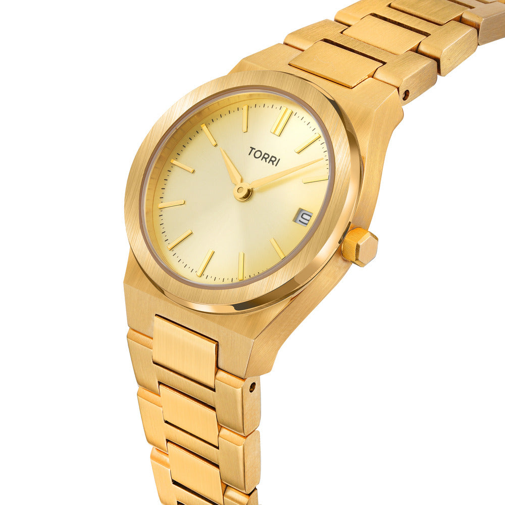 Women 40mm Gold Watch