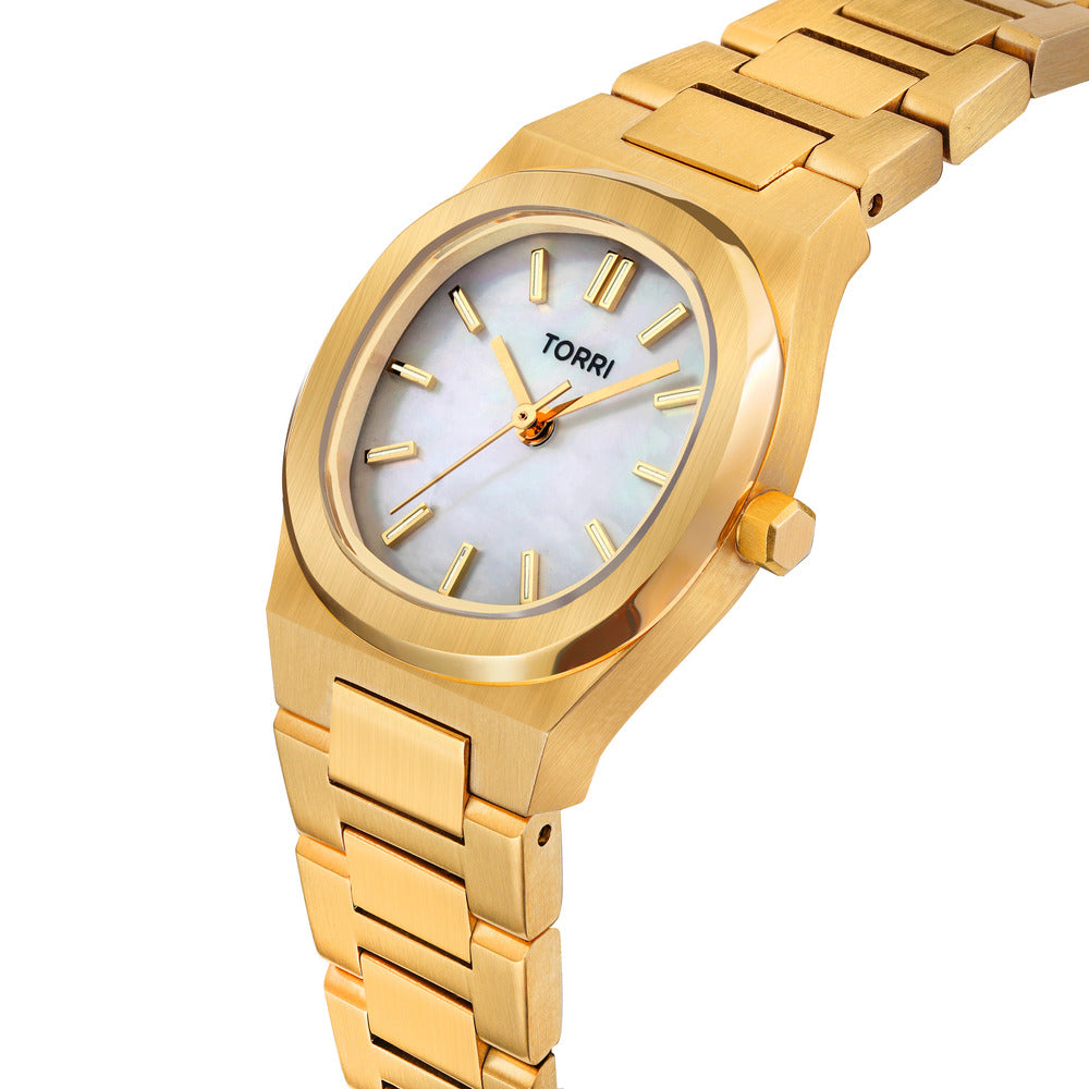 Women Gold 24mm Watch