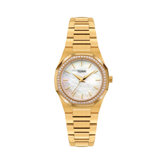 Women Gold 28mm Watch