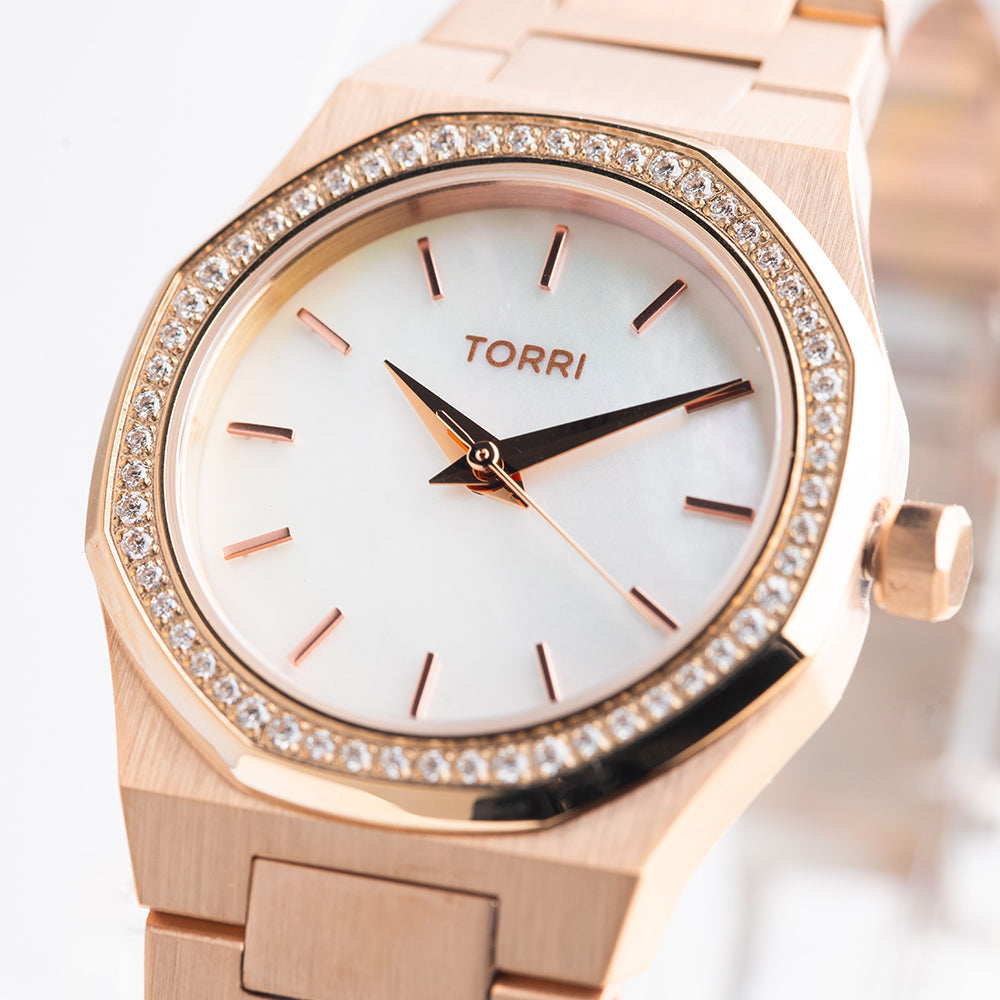 Women Rose Gold 28mm Watch