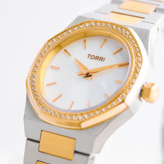 Women Silver/Gold 28mm Watch