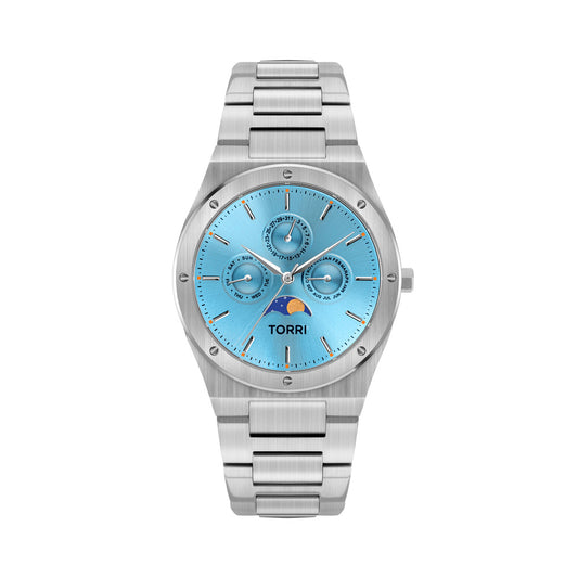 Men 42mm Blue Watch