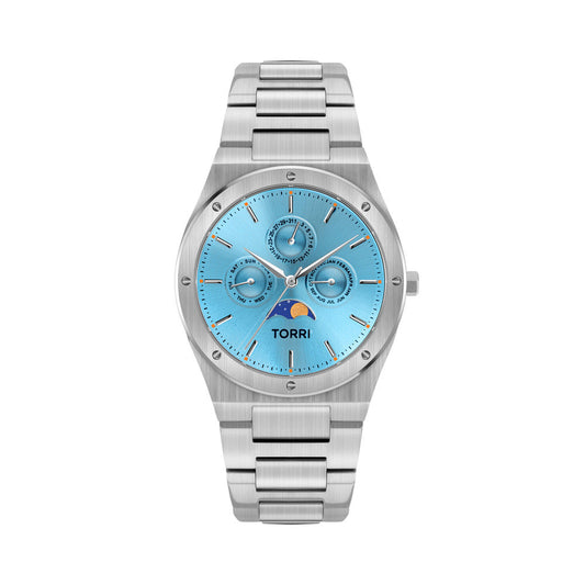 Men 42mm Blue Watch