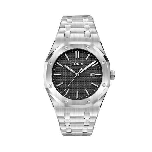 Men Silver 41mm Watch