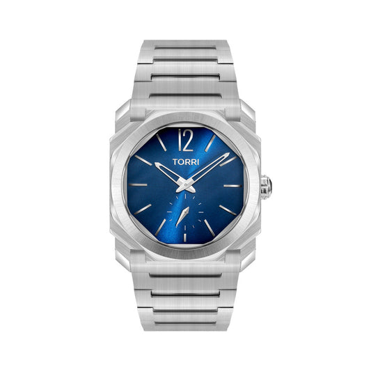 Men Silver 38mm Watch