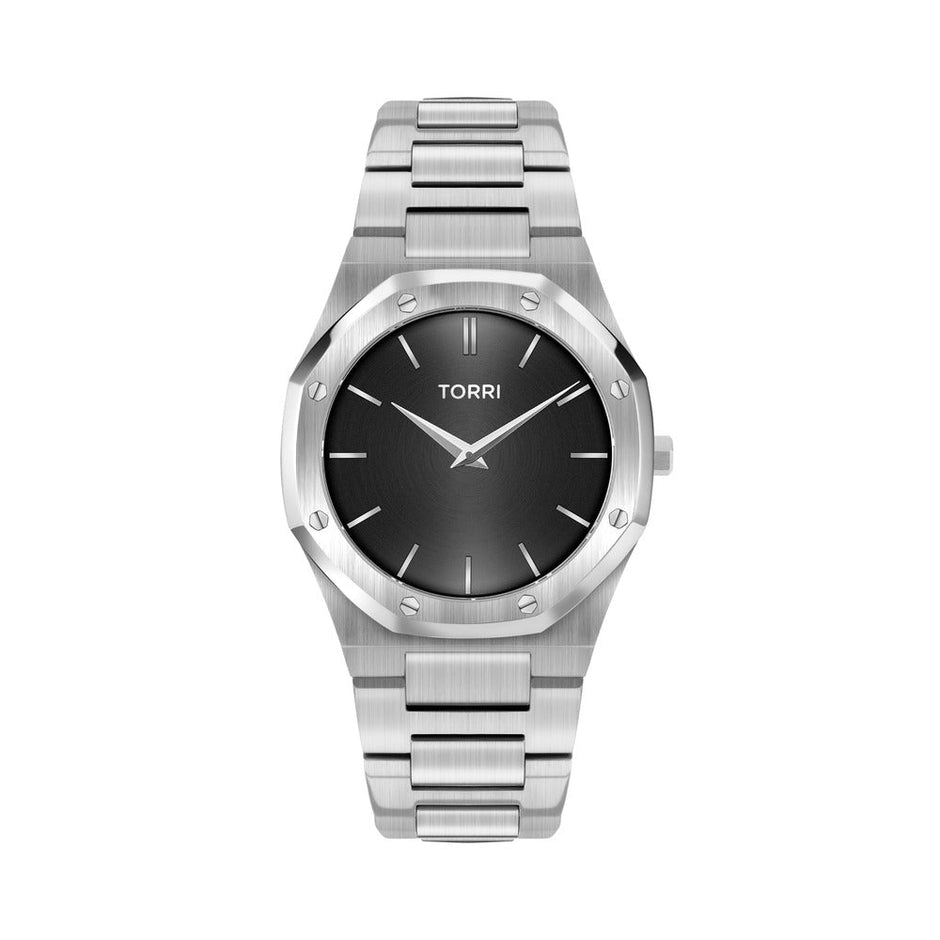 Men Lorenzo Silver 40mm Watch