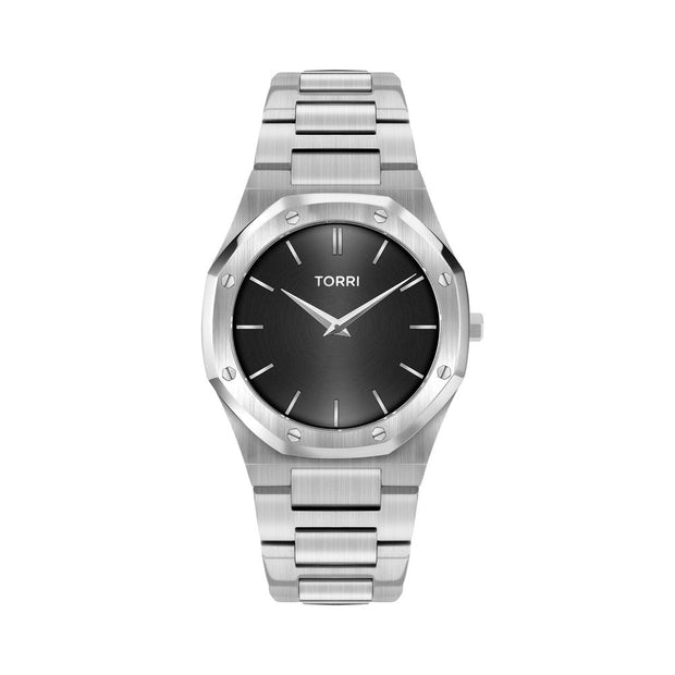 Men Lorenzo Silver 40mm Watch