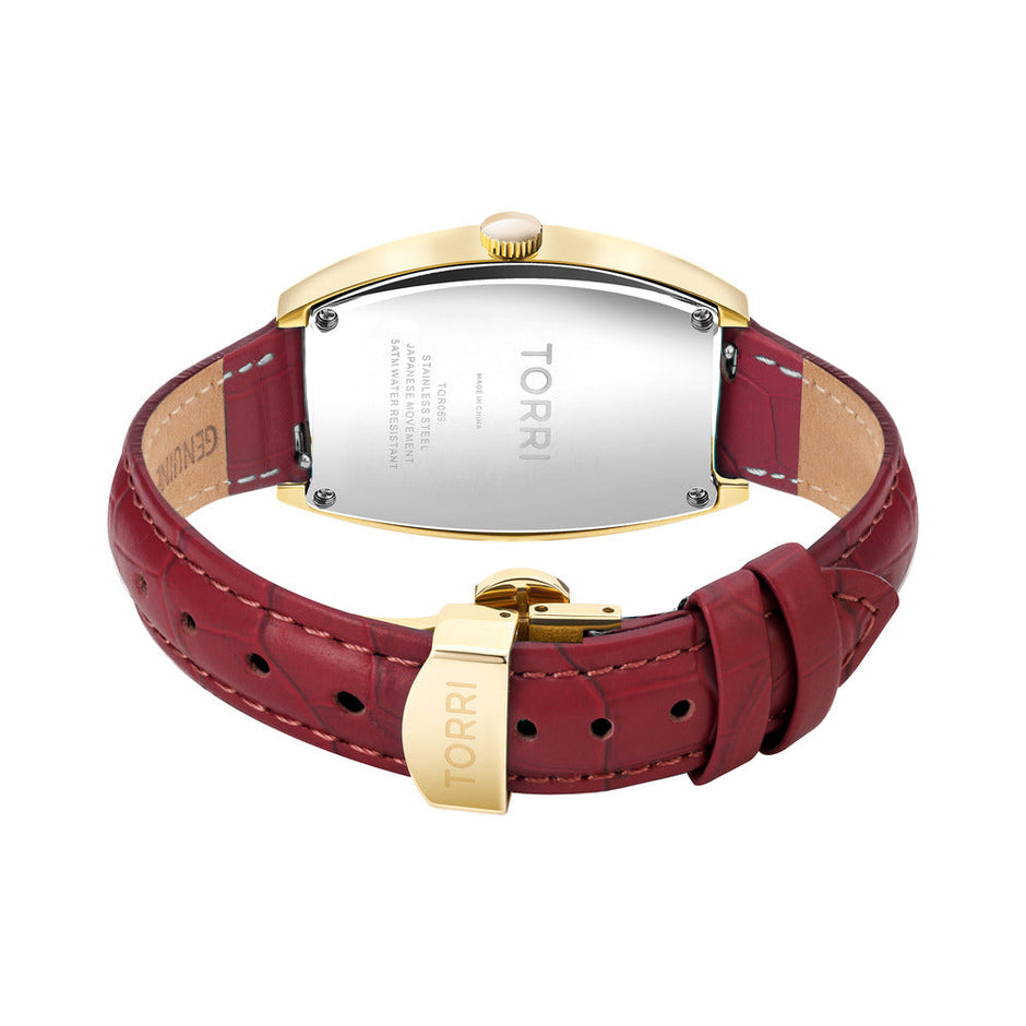 Women Picasso Red  Watch