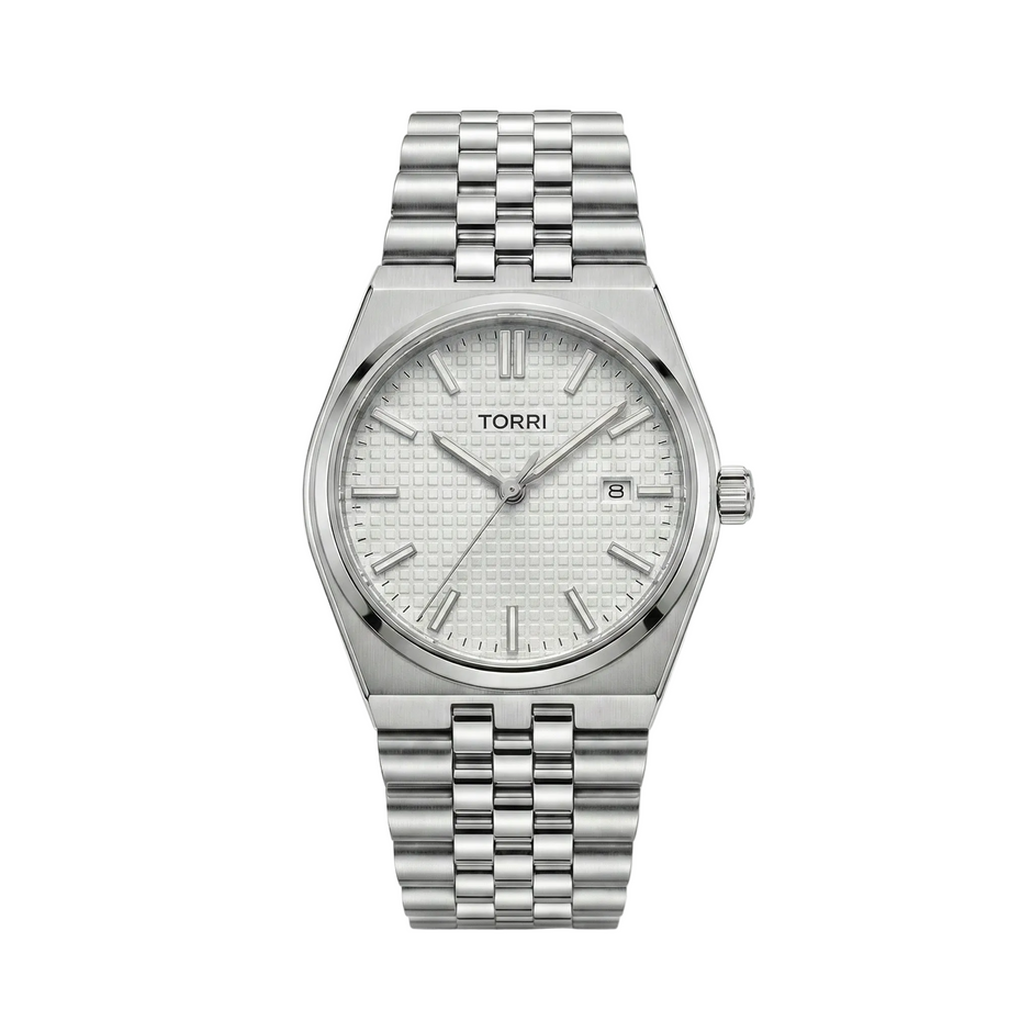 Men Silver Watch