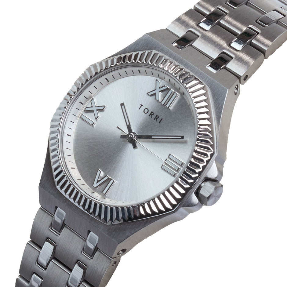 Women Silver Watch