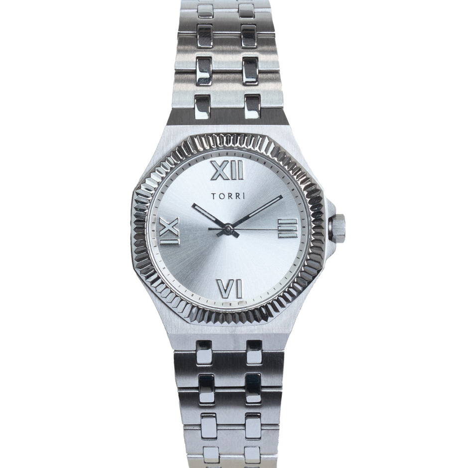 Women Silver Watch