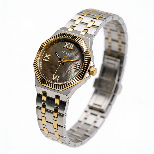 Women Two Tone Watch