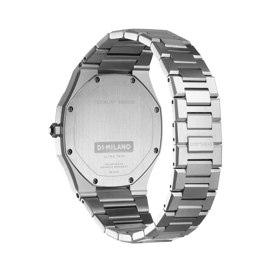 Men Ultra Thin Blue Watch