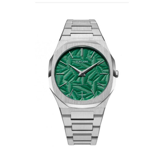 Men Ultra Thin Green 40mm Watch