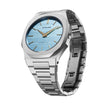 Women Ultra Thin Blue 34mm Watch