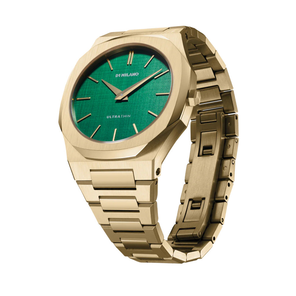 Women Ultra Thin Gold 34mm Watch