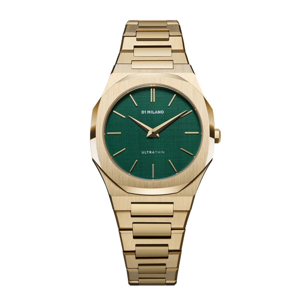 Women Ultra Thin Gold 34mm Watch