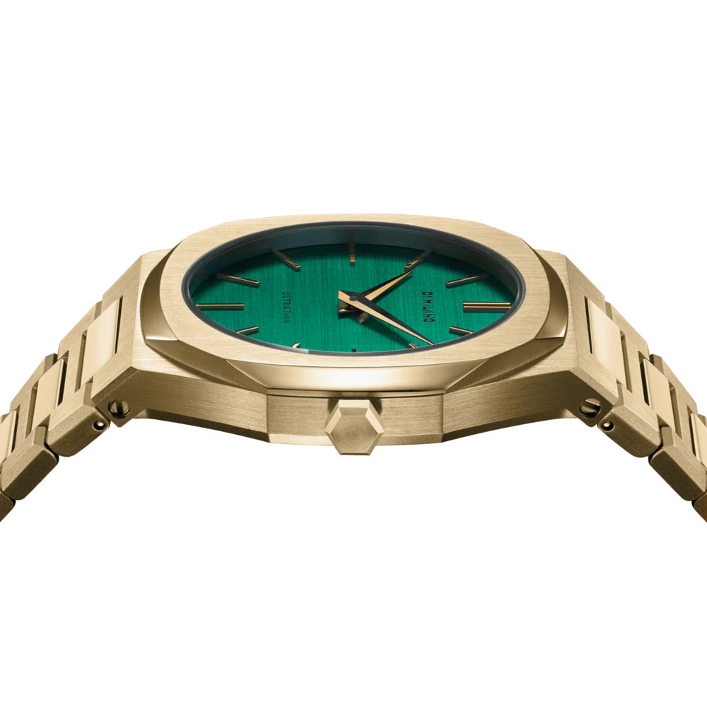 Women Ultra Thin Gold 34mm Watch