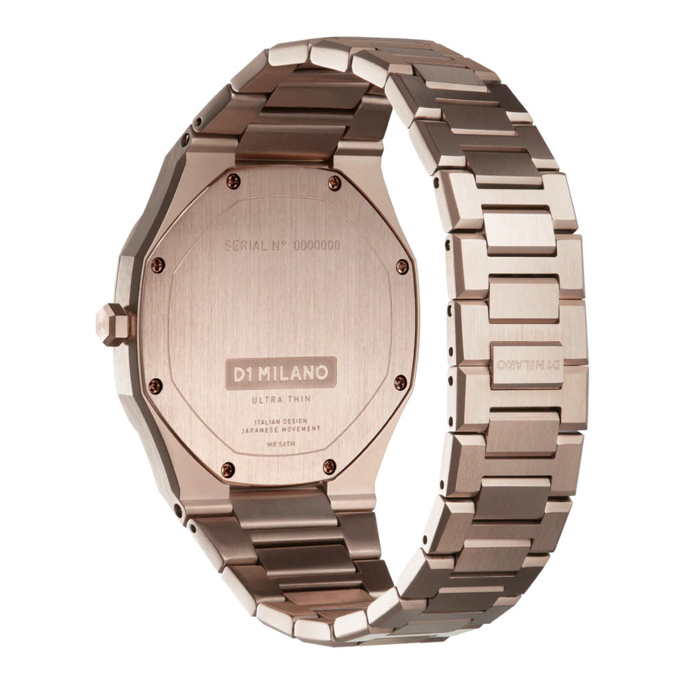 Women Ultra Thin Rose Gold 34mm Watch