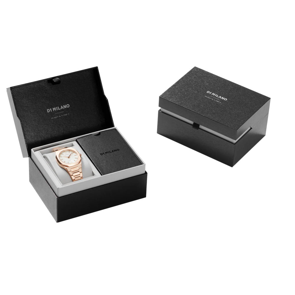 Women Ultra Thin Rose Gold 34mm Watch