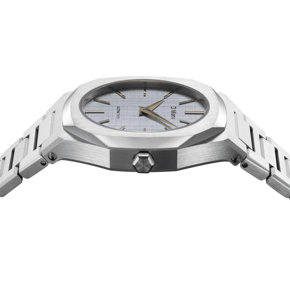 Unisex Indigo Loom Silver Watch