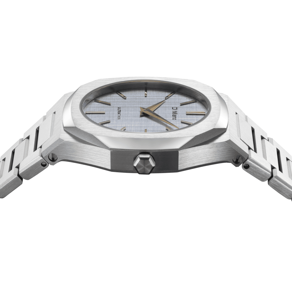Unisex Indigo Loom Silver Watch
