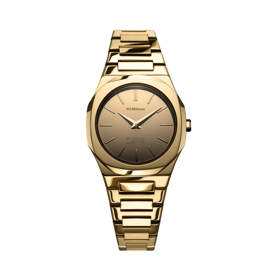 Women Ultra Thin Mirror Watch