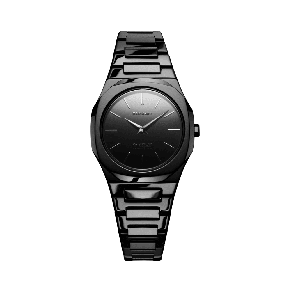 Women Ultra Thin Mirror Watch