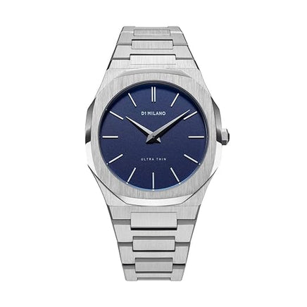 Unisex Ultra Thin Blue Watch