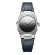 Men Ultra Thin Blue Watch