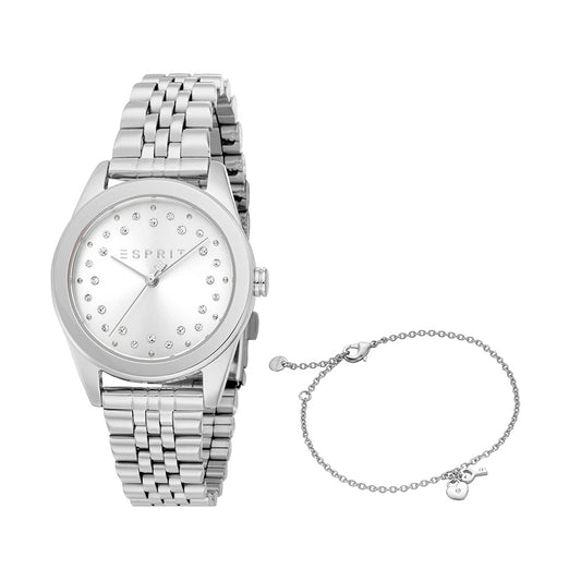 Liora Women Silver Stainless Steel Watch