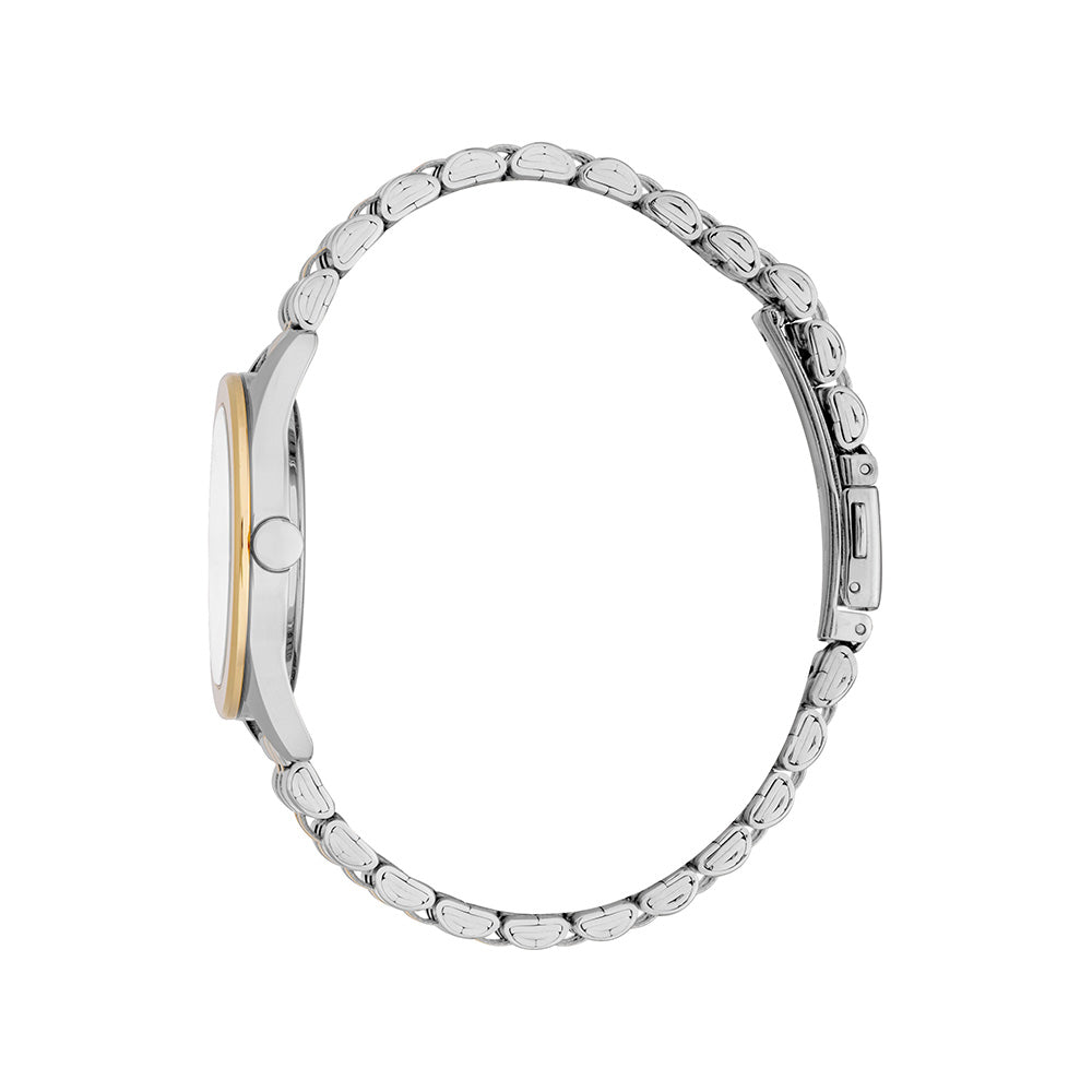 Liora Women White Stainless Steel Watch