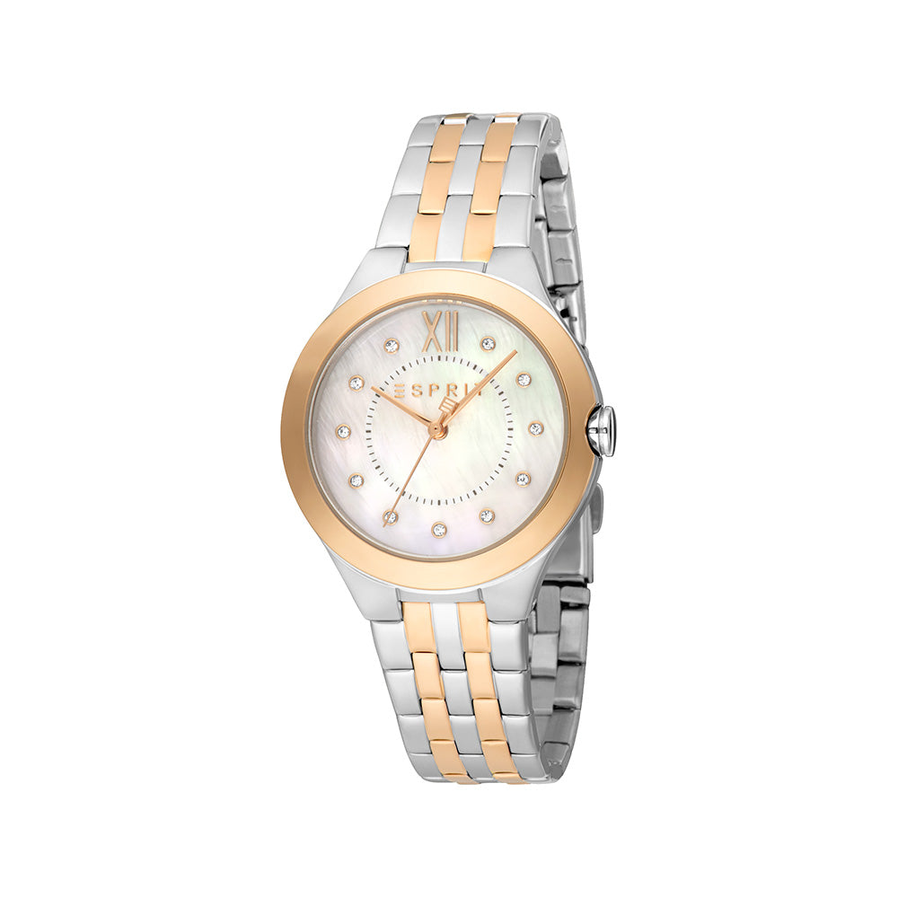 Jana Ii Women White Stainless Steel Watch