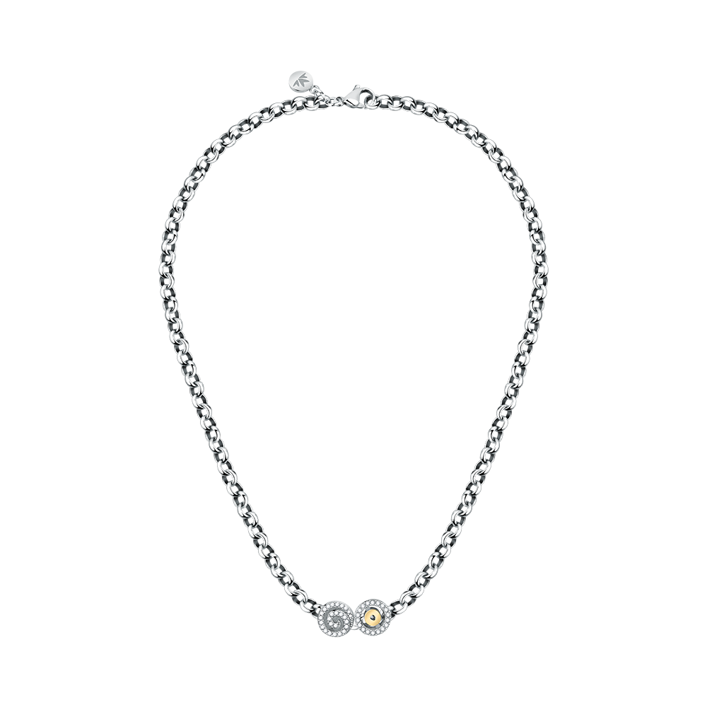 Drops Women Silver Necklace - 8033288969976