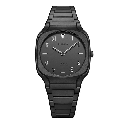 Square Unisex 37mm Black Watch