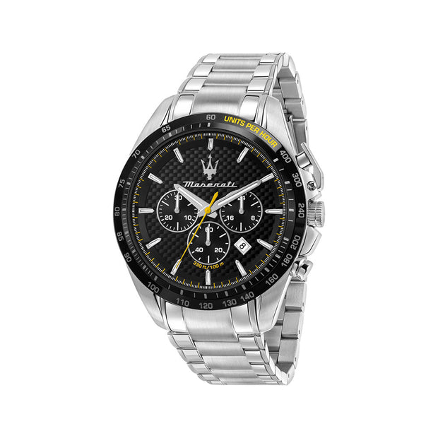 Men Traguardo Silver 45mm Watch