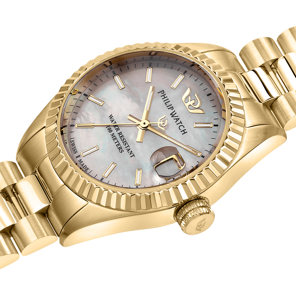 Caribe Women Gold Watch