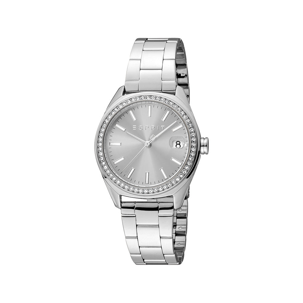 Celia Women Grey Stainless Steel Watch