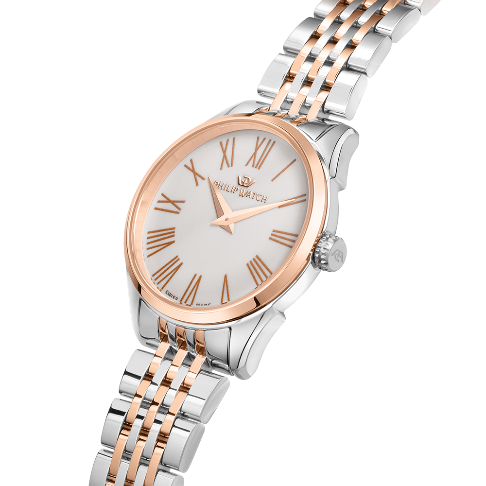 Roma Women Rose Gold, Stainless Steel Watch