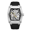 Men Skeletor Black 42mm Watch