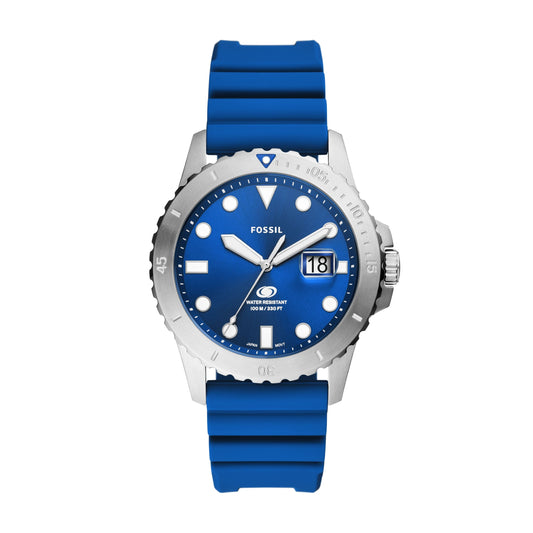 Men 42mm Blue Watch