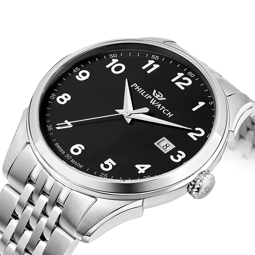 Roma Men Stainless Steel Watch