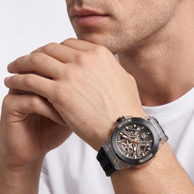 Men Rebel Black Watch