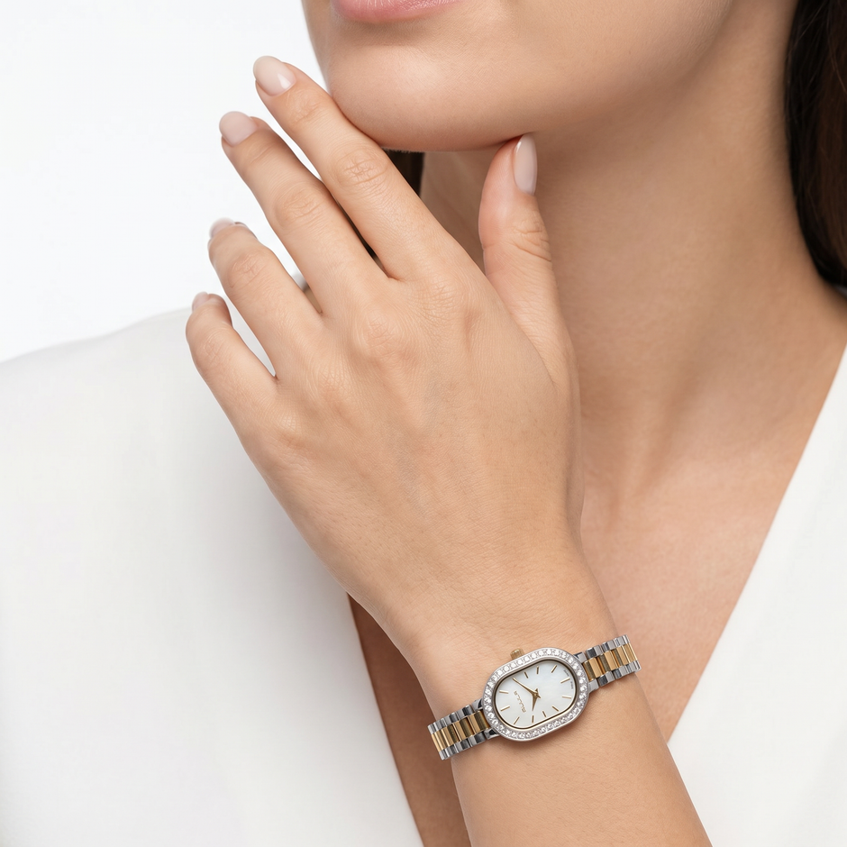 Women Two Tone Watch