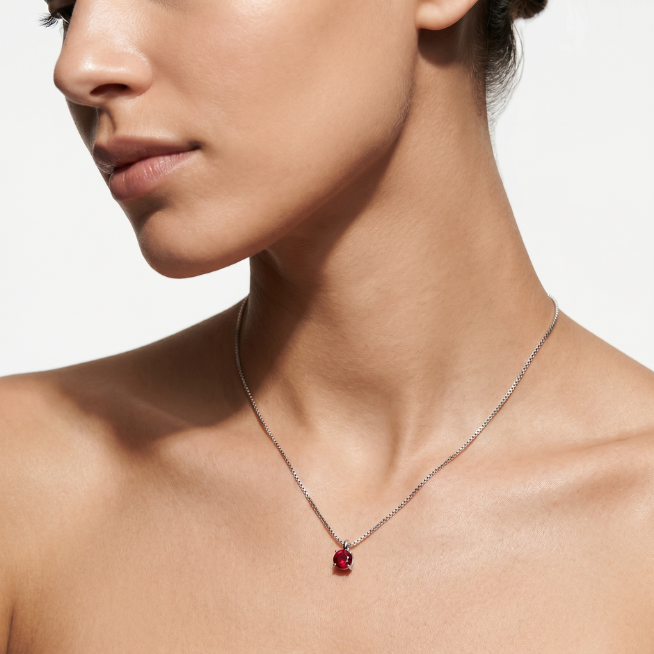 Women Silver Necklace