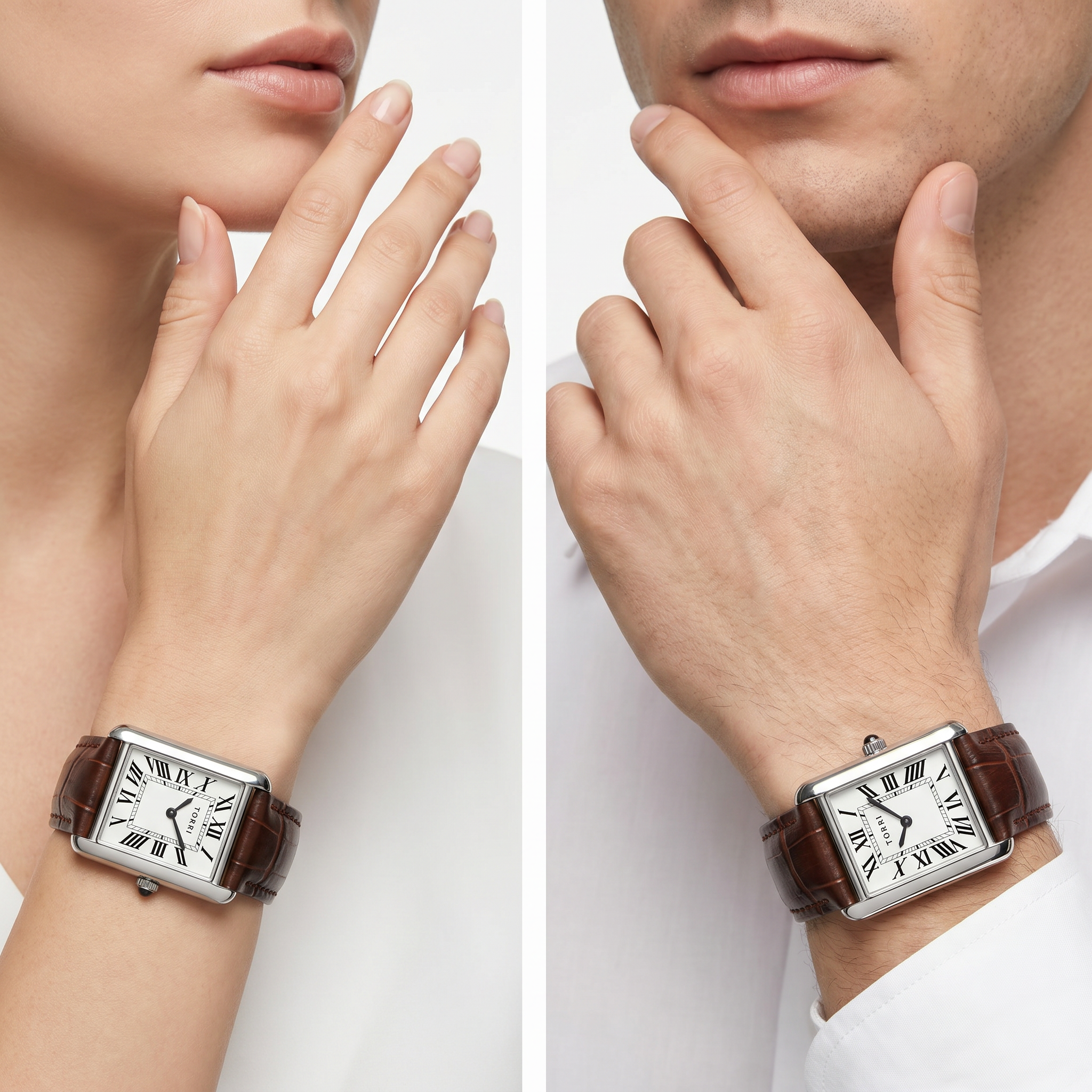 Unisex White Watch